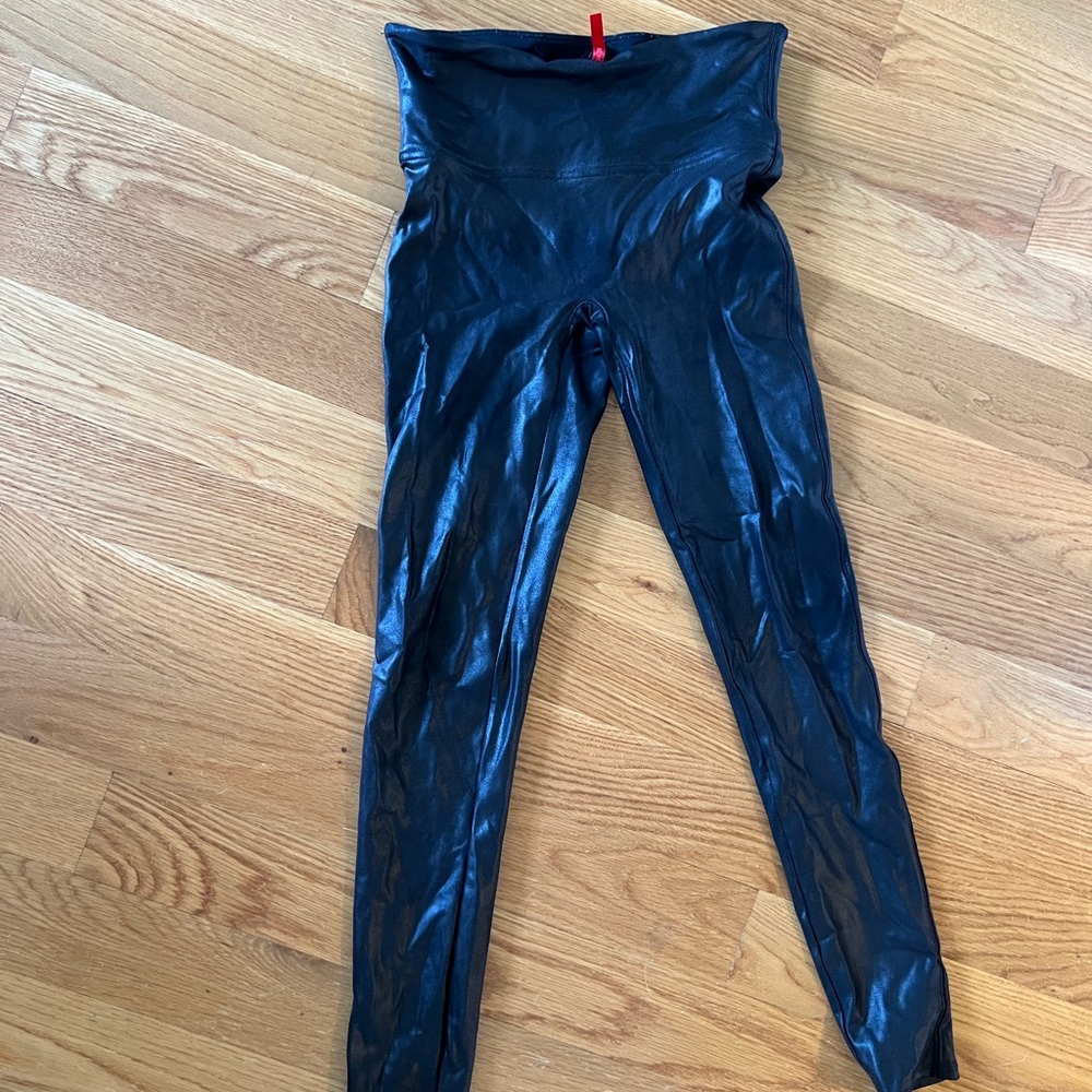Spanx Faux Leather Legging - Black